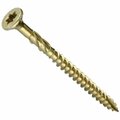 Grk Fasteners Fasteners R4 Framing and Decking Screw, 4-3/4 in L, W-Cut Thread, Recessed Star Drive, Zip-Tip Point 01143